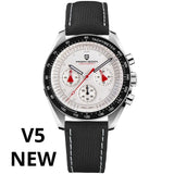 PAGANI DESIGN 2026 New Men's Watches Top Luxury Quartz Watch For Men Auto Date Speed Chronograph AR Sapphire Mirror Wrist watch