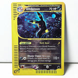 PKM Skyridge(E3) Series Foil Proxy Game Cards Umbreon Charizard Gyarados Alakazam Houndoom Ho-oh Gengar Golem  Arcanine  Flareon