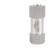 4500 PSI High Pressure 1/8" 1/4" 3/8" 1/2" 3/4" -2" BSP NPT Female 304 316 Stainless Steel Spring Non-return One Way Check Valve