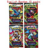 10 Packs Pokémon Card Bright Stars 151 Prismatic Evolutions,PALDEAN FATES English Reinforcement Battle Transaction Card Gift