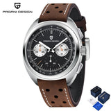 2026 New PAGANI DESIGN Panda Mens Watches Top Luxury Chronograph Quartz Watch For Men AR Sapphire Waterproof Luminous Clock Gift