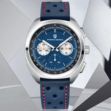 PAGANI DESIGN 2026 Retro Luxury Men's Watches Sports Chronograph VK63 Quartz Watch For Men AR Sapphire Waterproof Leather Clock