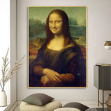 Funny Mona Lisa Poster Poster Art Print Bar Living Room Furniture Decor