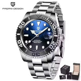 PAGANI DESIGN V2 Japan movement Luxury Men Mechanical Watch 40MM Ceramic bezel AR Coated Sapphire Glass Automatic Watch For Men