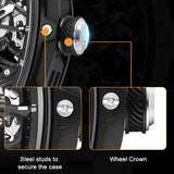 MEGIR Fashion Leisure Alloy Case Men Mechanical Watch Silicone Band Barrel Shaped Dial Luminous Pointer Design Man Wristwatch