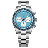 2025 New RollsTimi Men's Watches Luxury Quartz Wristwatches VK63 Chronograph Watch For Men AR Sapphire Ceramic Bezel Waterproof
