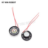 2pcs/lot New Ultra-thin Toy-car horn 16 ohms 0.25 watt 0.25W 16R speaker Diameter 27MM 2.7CM With Wire