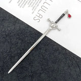 Hairpin Ruby Pendant Vintage Hair Sticks Chinese Ancient Style Hairpin Hairpin Headwear Hanfu Hairpin Chopstick Headdress