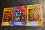 Anime Yu-Gi-Oh DIY ACG Premium Glitter Collectible Card Boy Games Toys Christmas Birthday Gifts Slifer the Sky Dragon Tormentor
