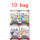 360Pcs Pokemon Card Prismatic Evolutions PHANTASMAL FLAMES Scarlet Violet 151 Black Bolt English Booster Battle Transaction Card