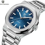 PAGANI DESIGN 2025 New Men's Watches Luxury Automatic Watch For Men Mechanical 40MM WristWatch Stainless Steel AR Sapphire glass