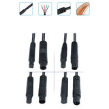 4pin 4 core 1m 2m 6m Male to Female cable Car DVR Camera Extension connector HD Monitor Vehicle Rear View Camera copper Wire t1