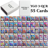 55PCS Yu-Gi-Oh! Whole set Rare Gold Cards QCSCR Game TCG Proxy cards DIY Mirror Force Raigeki Triple Tactics Thrust Soul Servant