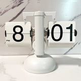 Automatically Page Turning Flipping Clock for Modern Home Office Decoration. Full of Sense of Technology
