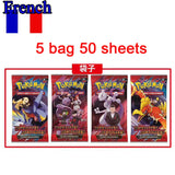 %42pcs Pokemon Cards TAKARA TOMY Battle Toys Lost Origin Pokemons Box with Pikachu Anime Bank Pokemon Game Cards  for Childre