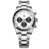 2025 New RollsTimi Men's Watches Luxury Quartz Wristwatches VK63 Chronograph Watch For Men AR Sapphire Ceramic Bezel Waterproof