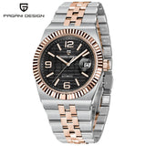 PAGANI DESIGN 3D Rhombus Dial Luxury Automatic Watch For Men Business Mechanical Wrist Watch AR Sapphire crystal Clock 2025 New