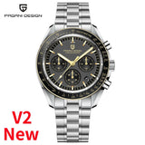 PAGANI DESIGN AK Project Mars Men's Watches Top Luxury Quartz Watch For Men AR Sapphire Speed Sport Chronograph Automatic Date
