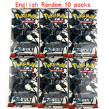10 Packs Pokémon Card Bright Stars 151 Prismatic Evolutions,PALDEAN FATES English Reinforcement Battle Transaction Card Gift