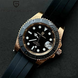 PAGANI DESIGN V2 40MM Luxury Men Mechanical Watch AR Coated Sapphire Glass Stainless steel waterproof Automatic Watches for men
