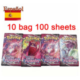 %42pcs Pokemon Cards TAKARA TOMY Battle Toys Lost Origin Pokemons Box with Pikachu Anime Bank Pokemon Game Cards  for Childre
