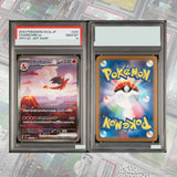 DIY Proxy PTCG Graded Collection Card SV4a JP Mew Ex Charizard Ex Special Art Rare GEM MT 10 Card Holographic Labels Child Gift