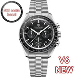 PAGANI DESIGN 2026 New Men's Watches Top Luxury Quartz Watch For Men Auto Date Speed Chronograph AR Sapphire Mirror Wrist watch