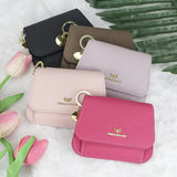 Royal Bagger Womens Wallet Small Rfid Ladies Compact Bifold Leather Vintage Coin Purse Kiss Lock Trifold Purse Magnetic Opening