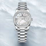 2024 New Elegant PAGANI DESIGN Women Diamond 32mm Quartz Watches Sapphire Glass Stainless Steel Small and Exquisite Ladies Watch