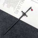 Hairpin Ruby Pendant Vintage Hair Sticks Chinese Ancient Style Hairpin Hairpin Headwear Hanfu Hairpin Chopstick Headdress