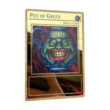 Yugioh Golden Metal Cards Yu-Gi-Oh Alloy Collection Card Blue Eyes Dark Magicial Obelisk Slifer Ra Kids Christmas Birthday Gift