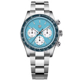 2025 New RollsTimi Men's Watches Luxury Quartz Wristwatches VK63 Chronograph Watch For Men AR Sapphire Ceramic Bezel Waterproof