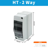 OMCH HT-3/5/8/12/18/24 Waterproof Distribution Box Junction Box Outdoor Rainproof Open Type Strong Electricity Distribution Box
