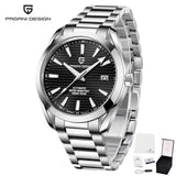 PAGANI DESIGN 2026 Sky Blue 40MM A150 Mechanical Automatic Stainless Steel Waterproof Watch with Sapphire Glass Watches for men