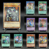 YGO Style Proxy Card Set 9PCS DIY Orica Custom Duel TCG 25th Anniversary Anime Fan Made Collectible (Sky Striker/DM Mix)