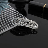 AWAYTR Vintage Bronze Leaf Badge Duckbill Hairpin Alloy Hair Clips Valentine Headwear Girl Hair Accessories Festival Gift