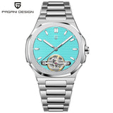 2026 New PAGANI DESIGN Skeleton Tourbillon Men's Watches Top Luxury Automatic Watch For Men Sporty elegant Mechanical Wristwatch