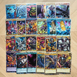 DIY 72Pcs New YU GI OH RUSH DUEL Cards Classical Duel Monster Collection Red&Blue eyes yugioh shiny Holographic Cards in English