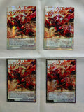 Yu-Gi-Oh OCG/TCG Red Nowa Dragon -Burning Soul PSER GMR/OOF Children's Hobby Toy Collectible Card（Not Original）