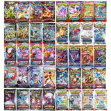 10 Packs Pokémon Card Bright Stars 151 Prismatic Evolutions,PALDEAN FATES English Reinforcement Battle Transaction Card Gift