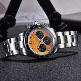 2025 New RollsTimi Mens Watches Top Brand Luxury Quartz Watch For Men VK63 Chronograph Wristwatches AR Sapphire Waterproof Clock