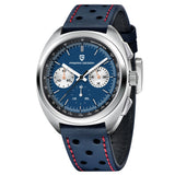 PAGANI DESIGN Men's Watches Retro Panda Dial Quartz Watch Men Japan VK63 Chronograph Sapphire glass Wrist Watch Men 2024 New