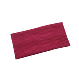 Women Solid Color Knitting Headband Elastic Vintage Yoga Sports Hairbands Gym Outdoor Sweat Absorbing Headwrap Hair Accessories