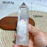 Natural Crystal Clear Quartz Rainbow Big Tower Healing High Quality Reiki Mineral Energy Ore Home Decorations Room Decor Gift