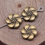 WYSIWYG 10pcs Flower Beads For DIY Jewelry Making Jewelry Finding 3 Colors 10mm
