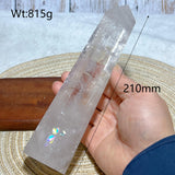 Natural Crystal Clear Quartz Rainbow Big Tower Healing High Quality Reiki Mineral Energy Ore Home Decorations Room Decor Gift