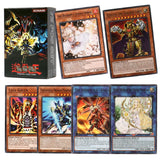 Shiny Yu Gi Oh Anime Style Cards Blue Eyes Dark Magician Obelisk Slifer Ra Yugioh DmPro Classic Proxy DIY Card Kids Gift