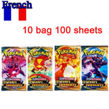 %42pcs Pokemon Cards TAKARA TOMY Battle Toys Lost Origin Pokemons Box with Pikachu Anime Bank Pokemon Game Cards  for Childre