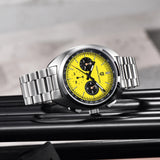 2026 New PAGANI DESIGN Panda Mens Watches Top Luxury Chronograph Quartz Watch For Men AR Sapphire Waterproof Luminous Clock Gift