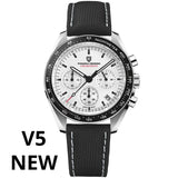 PAGANI DESIGN AK Project Mars Men's Watches Top Luxury Quartz Watch For Men AR Sapphire Speed Sport Chronograph Automatic Date